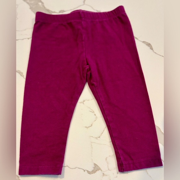 Carter's Olive and Blue Heart Leggings - Picture 9 of 12